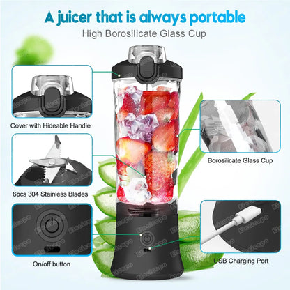 Portable Electric Juicer